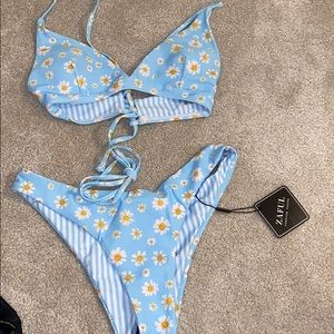 A New Zaful Floral Bikini